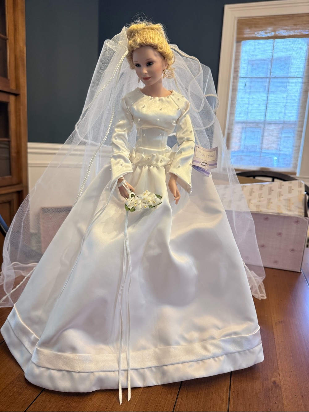 VINTAGE Bridal Doll “The Language of Wedding Flowers” by Ashton-Drake